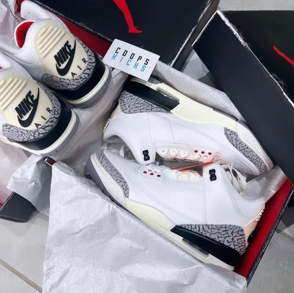 Air Jordan 3 GS 'White Cement Reimagined'