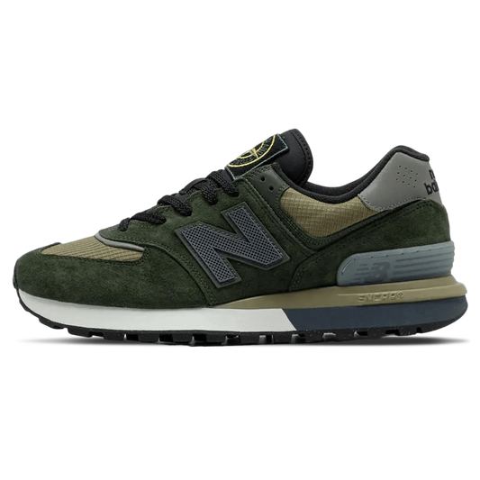 New Balance 574 Legacy X Stone Island 'Dark Green'