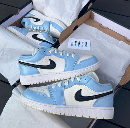 Air Jordan 1 Low GS 'Ice Blue'