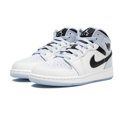 Air Jordan 1 Mid GS 'White Ice Blue'