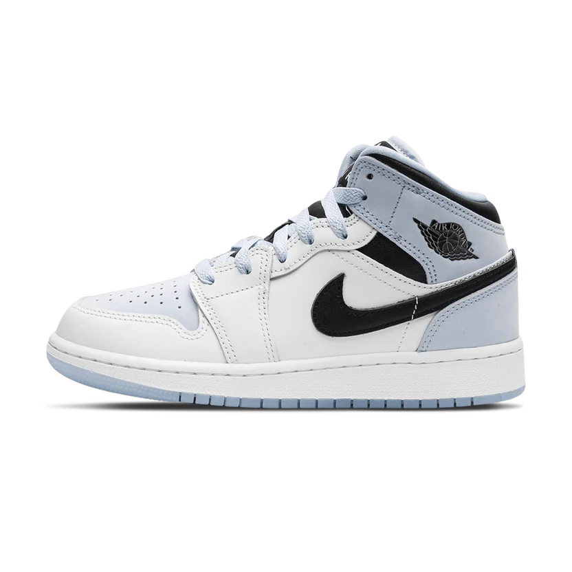 Air Jordan 1 Mid GS 'White Ice Blue'