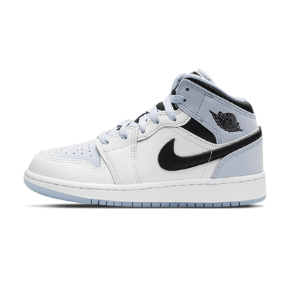 Air Jordan 1 Mid GS 'White Ice Blue'