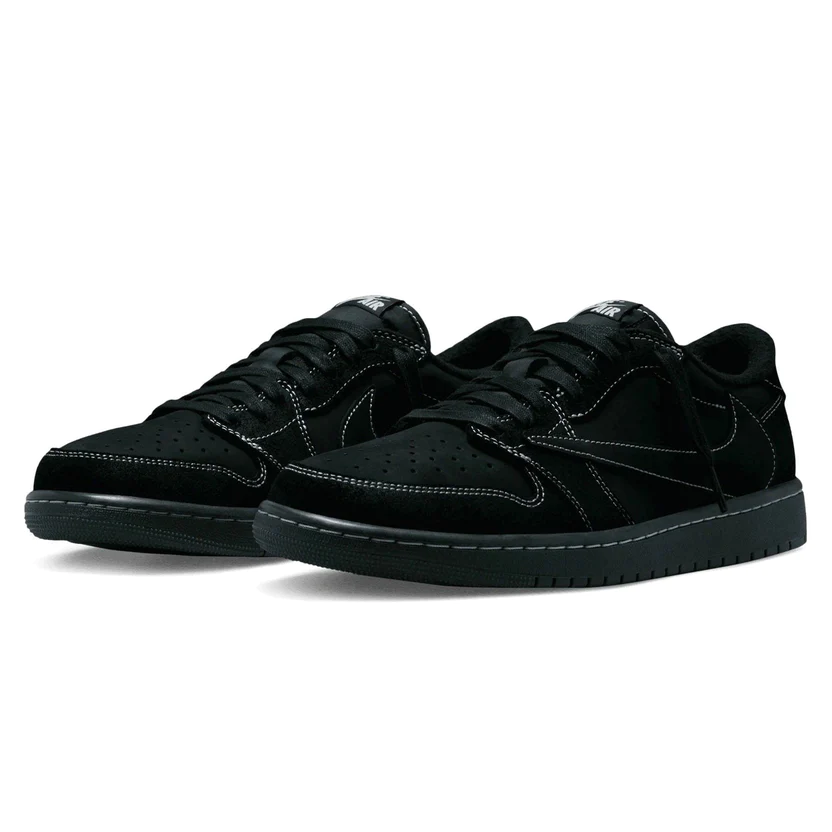 Travis Scott Air Jordan 1 Low 'Black Phantom'