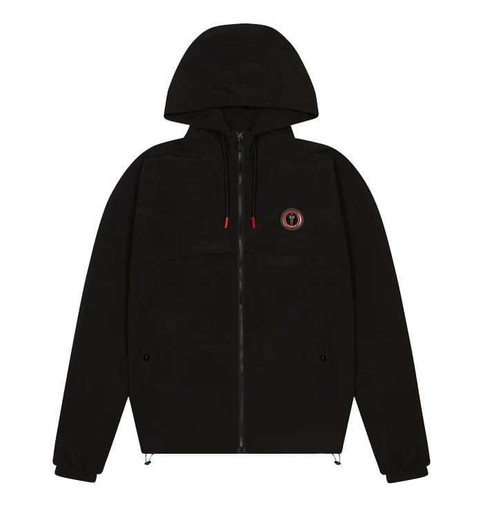 Trapstar Irongate Windbreaker - Black Red